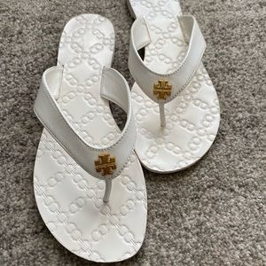 Tory Burch white sandals - 8